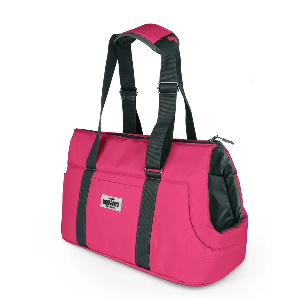 Cattie Bungalov  Kedi -Köpek Taşıma Çantası 25x50x30cm ( Pembe )