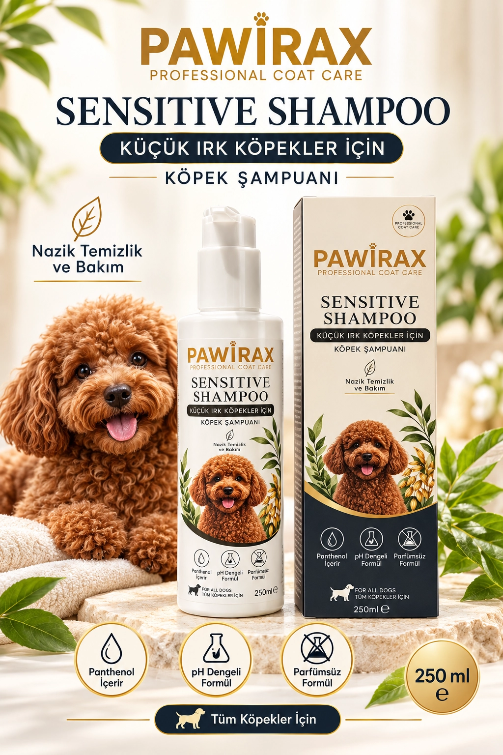 PAWİRAX SENSITIVE SHAMPOO 250 ML