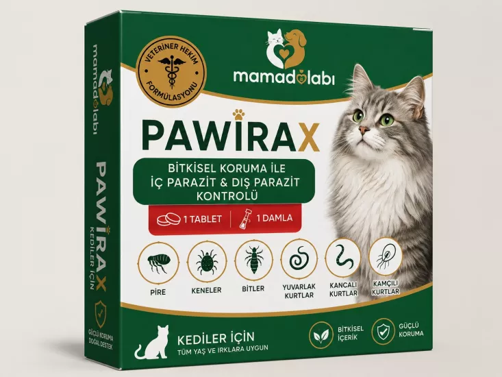Kediler İçin Bitkisel İç ve Dış Parazit  Paketi