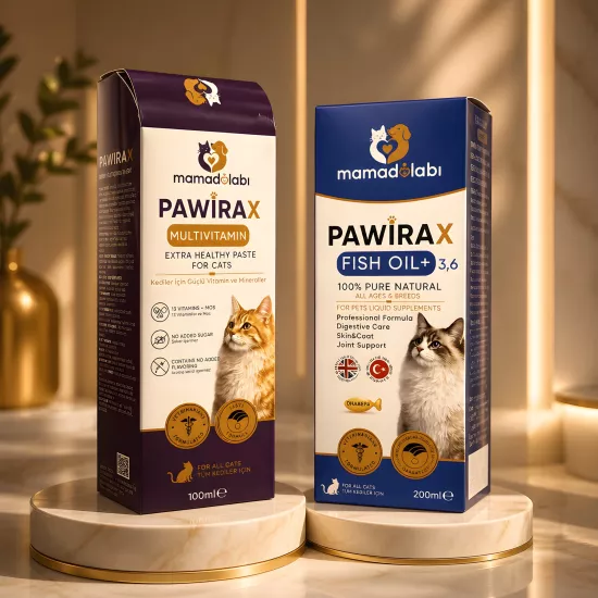 PAWİRAX PREMİUM BALIK YAĞI  MULTİVİT  2’Lİ  SET