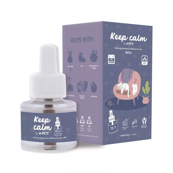 KEEP CALM KEDİ SAKİNLEŞTİRİCİ YEDEK DİFFUSER 48ML